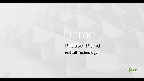 Redtail Technology and PreciseFP Demo