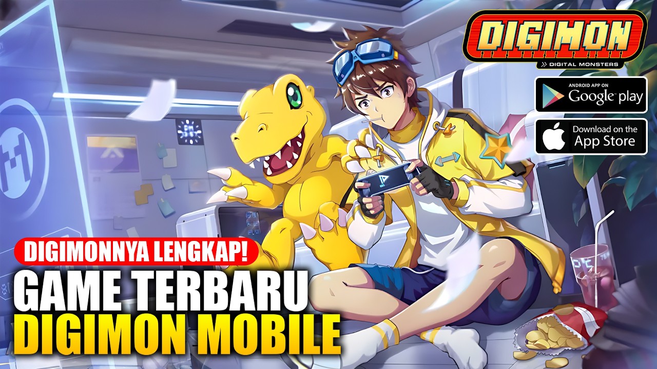 Новая игра Digimon Mobile полностью вышла в Play Store - DataEvo Clash (Android)