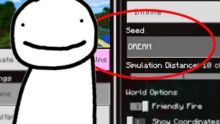 Minecraft "DREAM" World (Speedrun vs Hunter Minecraft Seed)