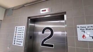 KONE Scenic Traction Elevators @ Market Place Parking Garage, Lincoln, NE