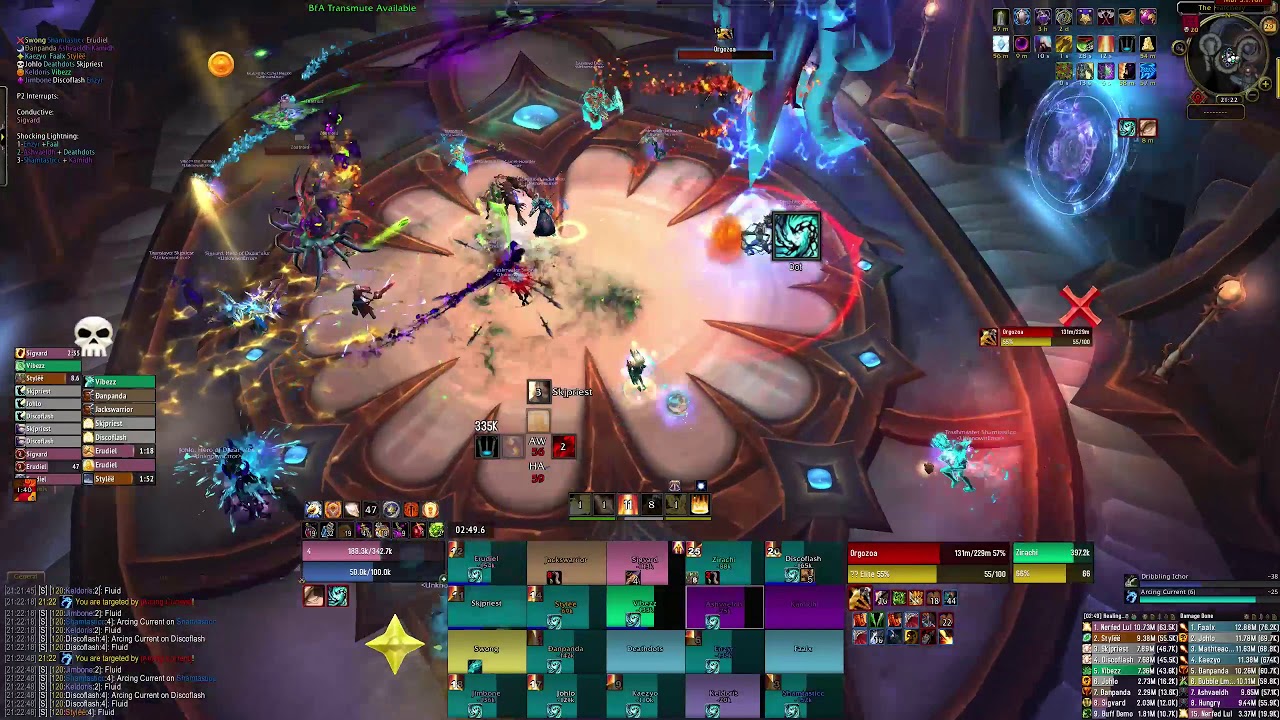 Orgozoa Mythic - Holy Paladin PoV - The Eternal Palace