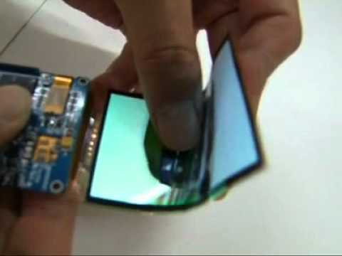 SAMSUNG Flexible AM OLED DISPLAY TEST