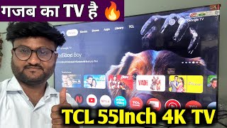 TCL 55 Inch 4k Ultra HD Led Tv Review After Used 1 Year | TCL 55 inch Tv Unboxing | TCL 55 Inch