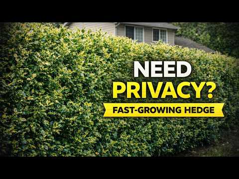 Best Privacy Plant? 🌿 Fast-Growing Hedge That Actually Works