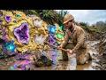 Miner Strikes Jackpot! Unbelievable Gold &amp; Giant Crystals Found