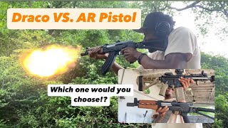 Binary Draco Vs AR Pistol | What’s the better choice?