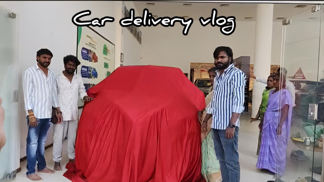 New Car delivery day 🚘🎉