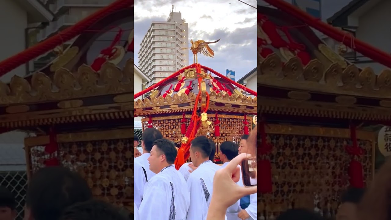 Shinto blessings of the mikoshi - Sakura City 