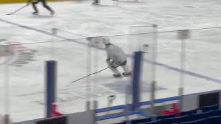 Jack Eichel skates with his Vegas Golden Knights teammates