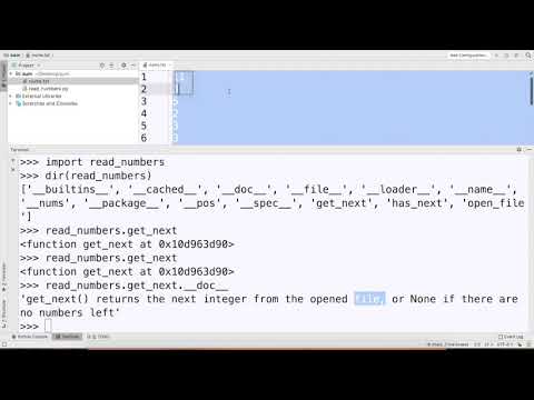 CS301 - Summing Numbers in a File (Looping Example)