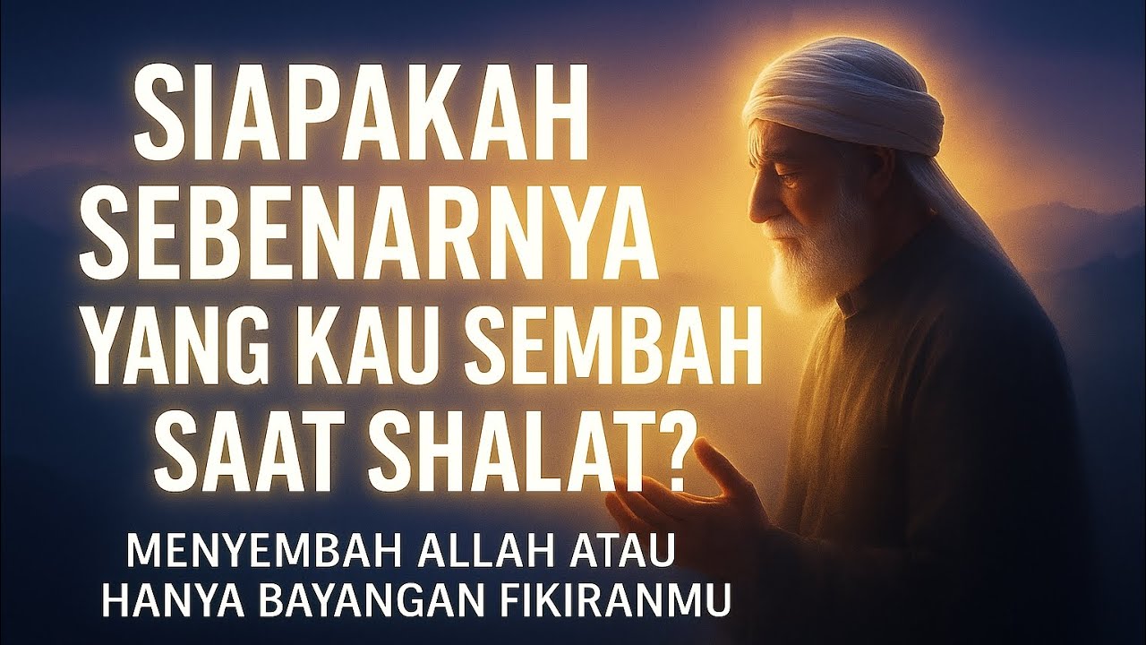 Siapakah sebenarnya yang kau sembah saat shalat? || Menyembah Allah atau hanya bayangan fikiranmu 