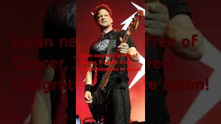 Jason Newsted Free Of Throat Cancer 🤘🎉