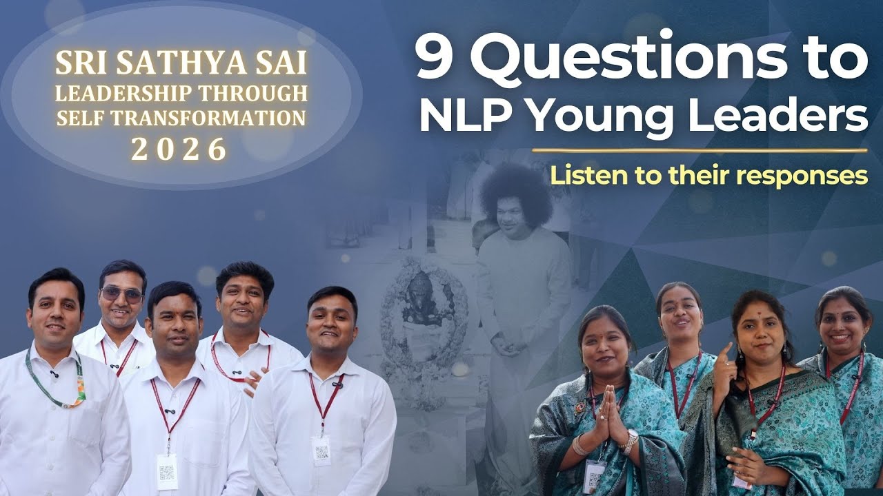 9 Questions to NLP Young Leaders | SSS Leadership Program Through Self Transformation 2026