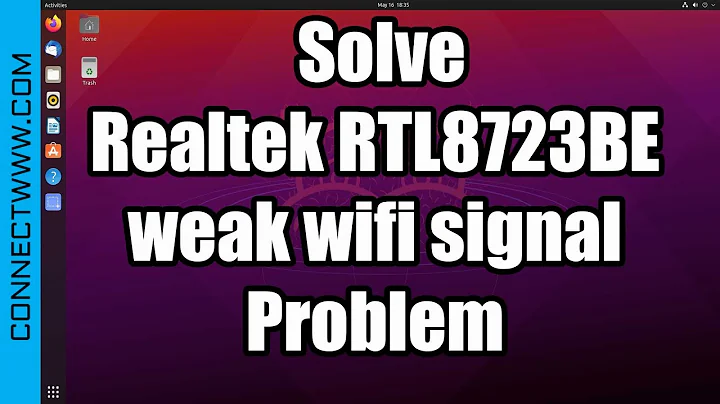 Solve & Fix Realtek RTL8723BE Weak WIFI Signal Problem in Ubuntu