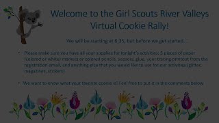 2022 Virtual Cookie Rally | Girl Scouts River Valleys