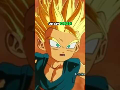 Vegita Can't Even Have A "Serious Moment" With Trunks...