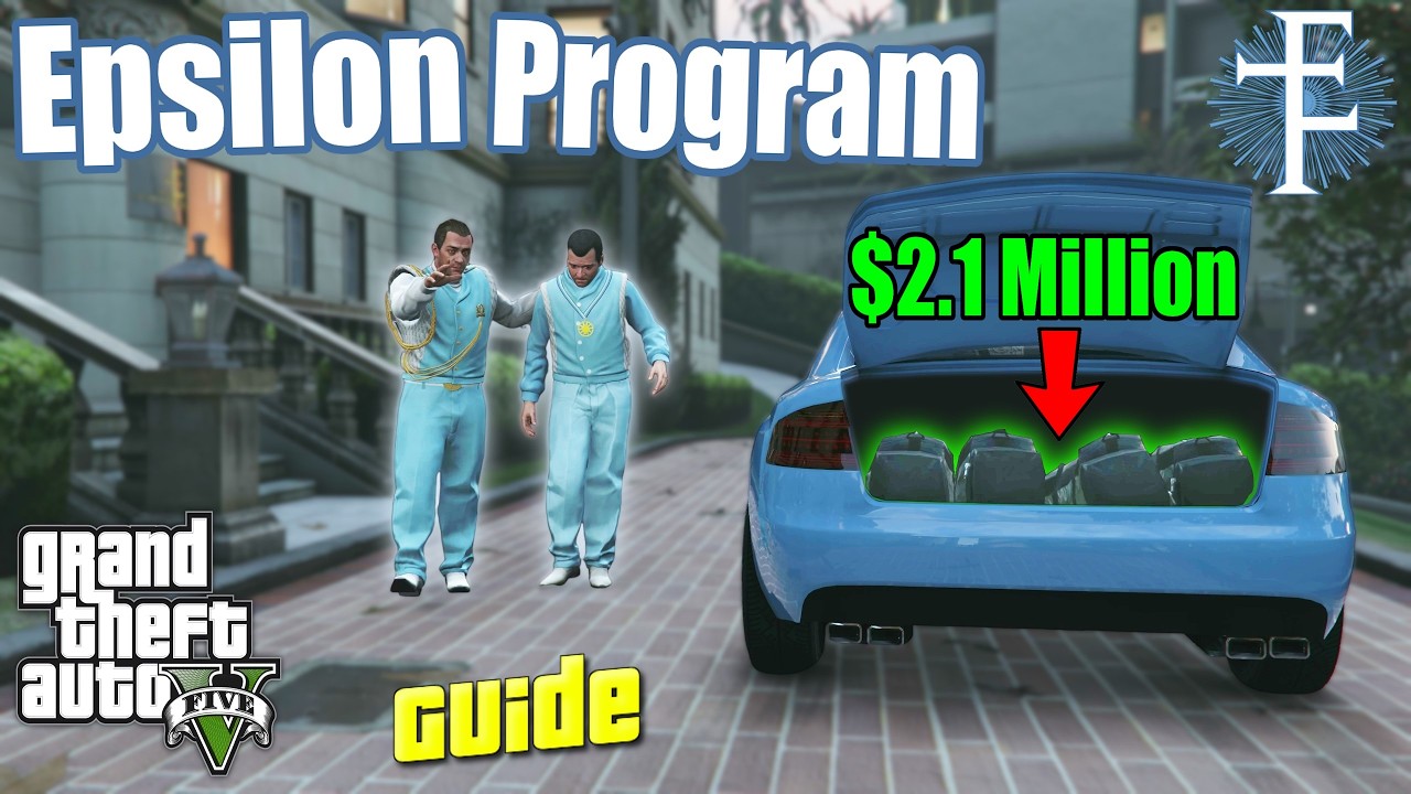 Как заработать 2,1 миллиона долларов в программе Epsilon — сюжетный режим GTA 5