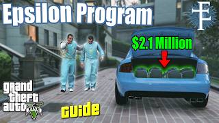 How To Earn $2.1Million on Epsilon Program - GTA 5 Story Mode