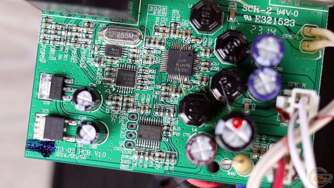 Class-D: TAS5707, 2x20W - YouTube