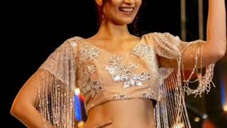 Miss India,The Miss Globe 2016 Dimple Patel walks as a showstopper for Met Utsav by Met University.