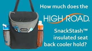 High Road's SnackStash Insulated Seatback Car Cooler by High Road Car Organizers 273 views 4 years ago 29 seconds