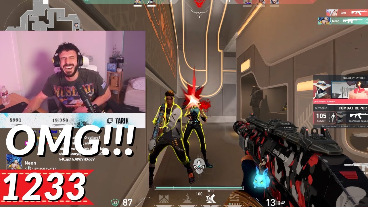 Crazy 1v5 Clutch | Most Watched VALORANT Clips Today V1233 - YouTube