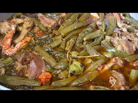 Okra Recipe Aprann Koman Wine Or Ka Prepare Yon Saucer Kolalou My Loves 