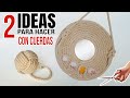 🎯[PASO A PASO] Cómo hacer ADORNOS con CUERDAS - DECORA CON CUERDAS- 💡 Parte 2