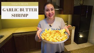 MARJORIE'S KITCHEN: GARLIC BUTTER SHRIMP RECIPE | Marjorie Barretto