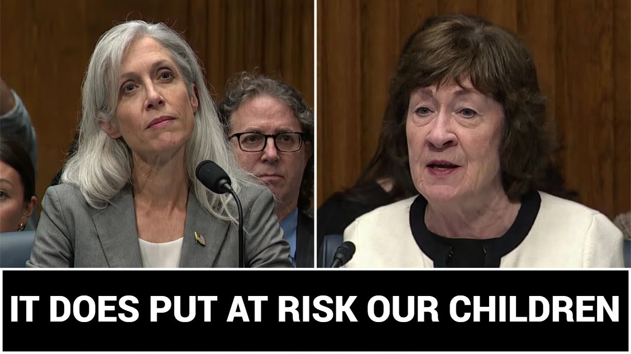 Very Upset, Very Animated – Senator Collins Presses Fired CDC Director on RFK Jr. Confrontation