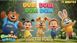 Download Lagu Dubi Dubi Dum Dum \u0026 More Kids Rhymes | If You're Happy And You Know It, Wheels on the Bus MP3