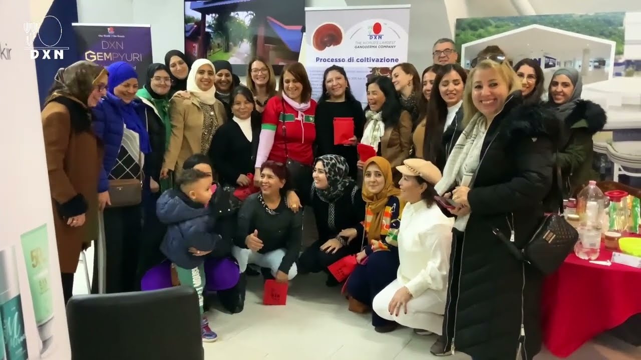 Inauguration of the new DXN Italy office in the center of Rome