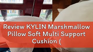 Review KYLIN Marshmallow Pillow Soft Multi Support Cushion (45 x 45cm) screenshot 4
