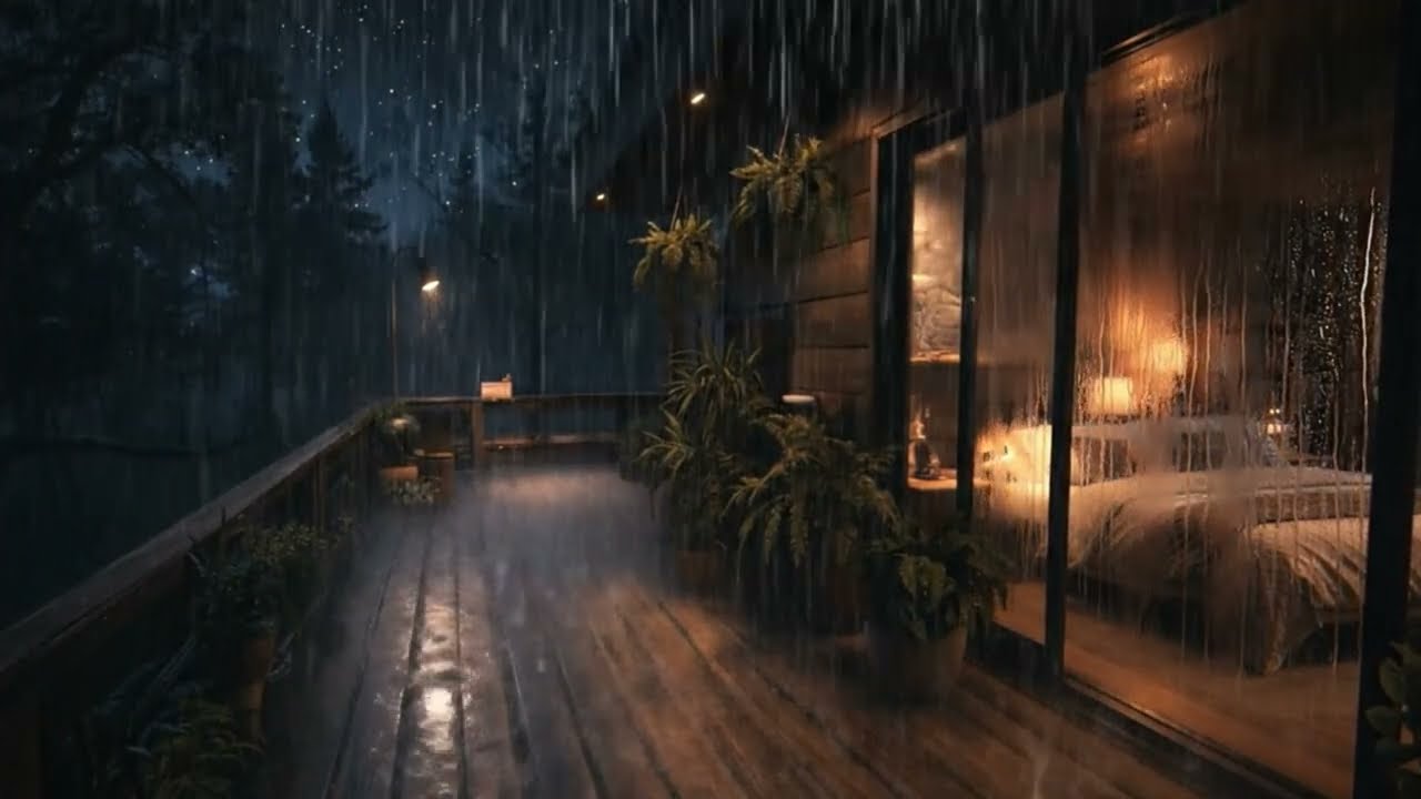 Lluvia suave contra el INSOMNIO 🌙  Sonido Relajante para Dormir