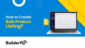 How to create bulk product listing?⚡⚡ Builderfly product listing tutorial for beginners
