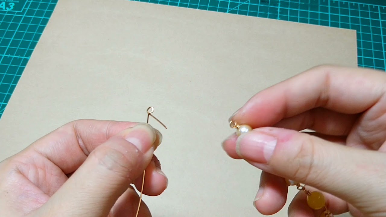 金屬線連綴串珠 DIY教學