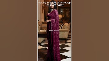 Imported Big width Fancy Designer Net Fabric…!!All Over Sequins mixed with Pearl work… //#shorts