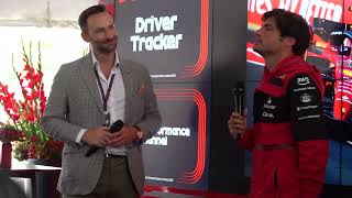 Carlos Sainz Jr visits the Ferrari F1 Club - 2022 Belgian GP