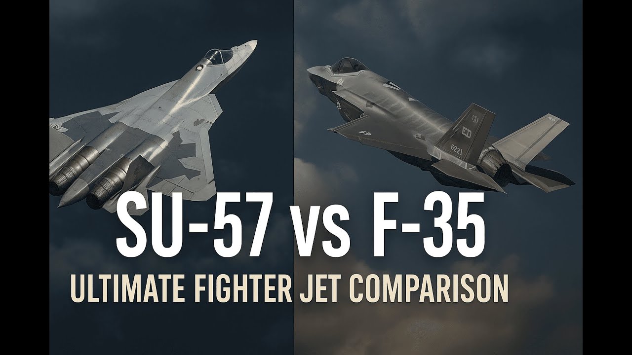 Su 57 vs F 35 Ultimate Fighter Jet Comparison – Final Verdict Russian tech Vs US tech mp4