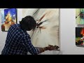 Abstract Painting / Live demonstration / Real time