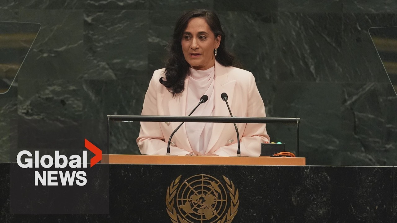 Canada’s Foreign Affairs Minister Addresses UN General Assembly in Place of PM Carney | FULL Coverage
