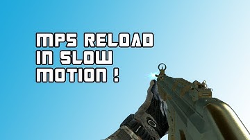 Modern Warfare 3 : MP5 Reload in Slow Motion