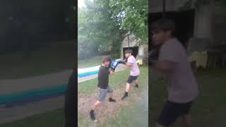 Busty Asian vs Little Korean