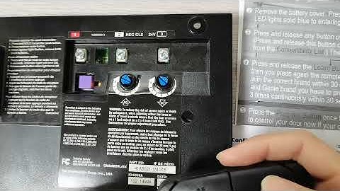 Universal Garage Remote SM24-LT NEW Programming For Learn Button Opener