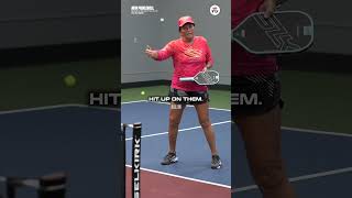 Pickleball coach Linda Thompson will teach you about the transition zone 👐 #pickleball