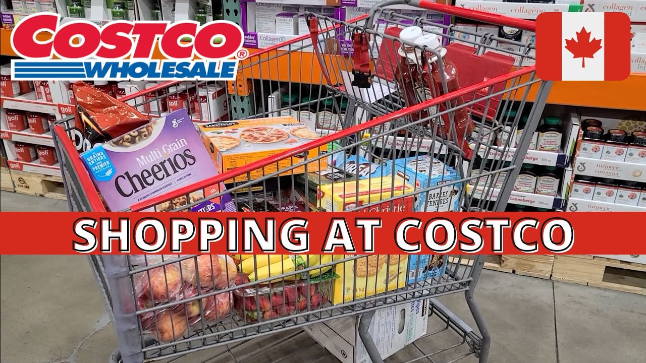 New Costco HAUL COSTCO CANADA Shopping YouTube