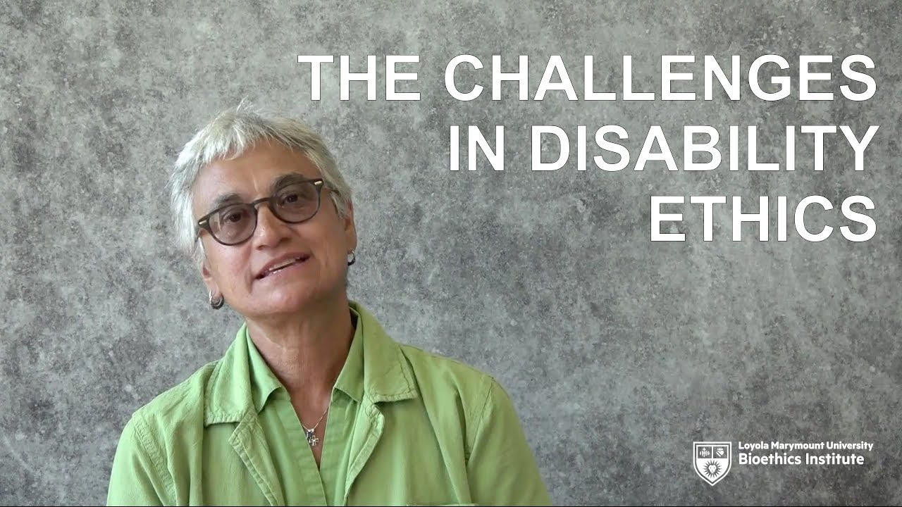 The Challenges in Disability Ethics - An O’Malley Interview with Dr. Mary Jo Iozzio