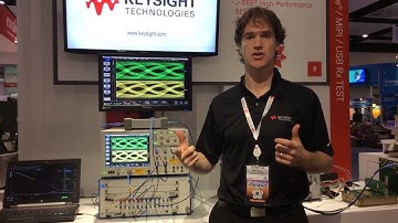 Keysight J-BERT M8020A- Adjustable ISI demo
