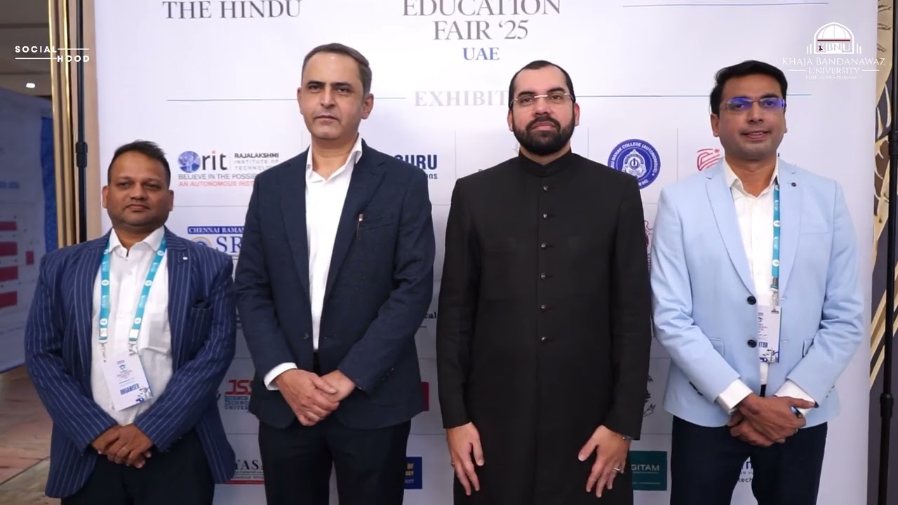 KBNU at India Education Fair UAE 2025 | Visit of His Excellency the Chancellor