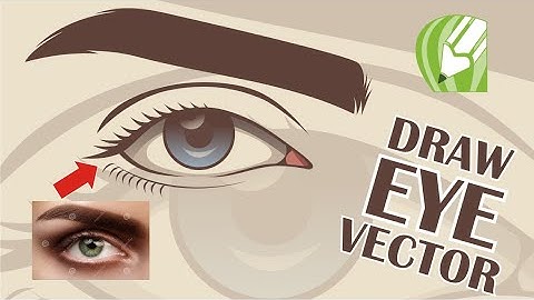 How to Draw an Eye Vector Art in CorelDRAW